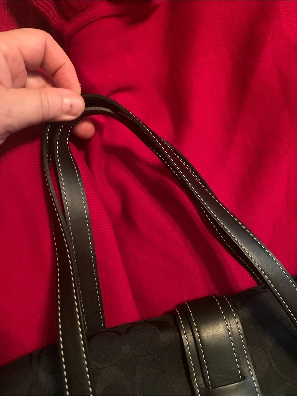 Coach satchel black